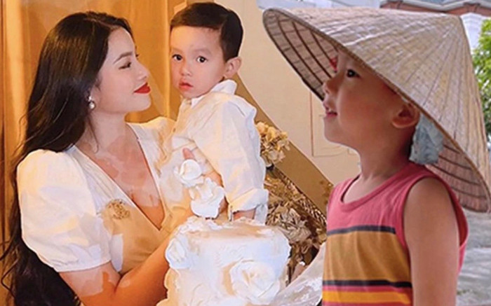 Quý tử nhà Phạm Hương nói tiếng Anh như gió, chuẩn 'soái ca nhí' Ảnh 2