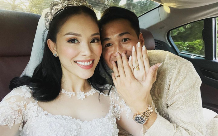 Phillip Nguyễn - Linh Rin 'tay trong tay', thần thái phu nhân hào môn chiếm spotlight Ảnh 2