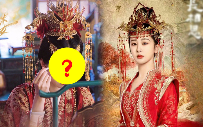 Cùng kiểu tạo hình hỉ phục, chị gái Bạch Lộc ăn đứt Dương Tử ở Trường Tương Tư Ảnh 2