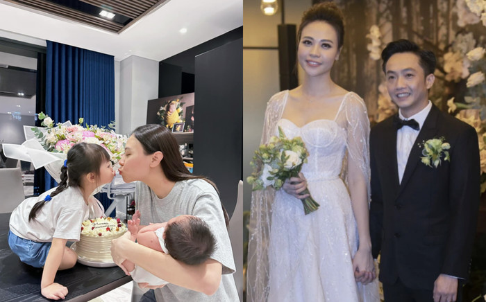 Đàm Thu Trang chia sẻ sức khoẻ hậu sinh nở, tiết lộ 'món lãi' sau 4 năm kết hôn Ảnh 2