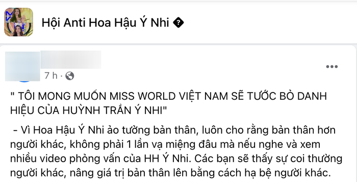 Trước phát ngôn của Ý Nhi, antin-fan yêu cầu tước vương miện: Chuyến này căng nha Ảnh 1