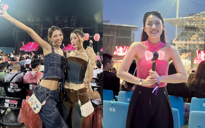 Kỳ Duyên, Minh Triệu và dàn sao khoe ảnh nét căng đêm diễn đầu của Blackpink Ảnh 2