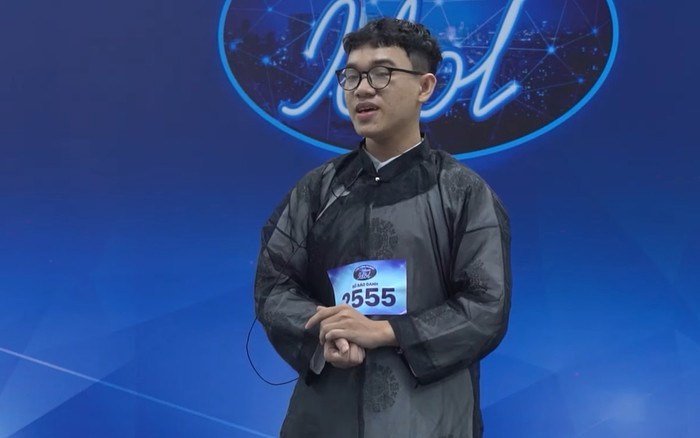 Thí sinh Vietnam Idol 2023 diện áo dài, hát được cả giọng nam lẫn nữ: Nhân tố đầy tiềm năng! Ảnh 2