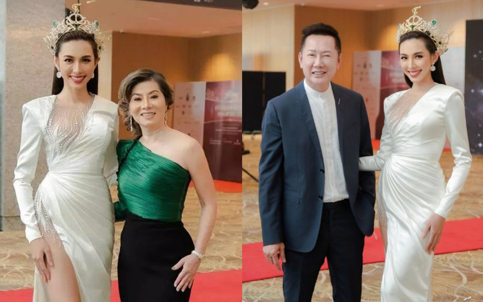 Thái độ trái ngược của ông Nawat và bà Teresa sau khi Hoa hậu Thuỳ Tiên lên tiếng xin lỗi Ảnh 2