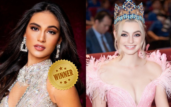 Cận cảnh vẻ đẹp của mỹ nhân đánh bại 'búp bê sống' Miss World giật giải Nhan sắc vượt thời gian Ảnh 2