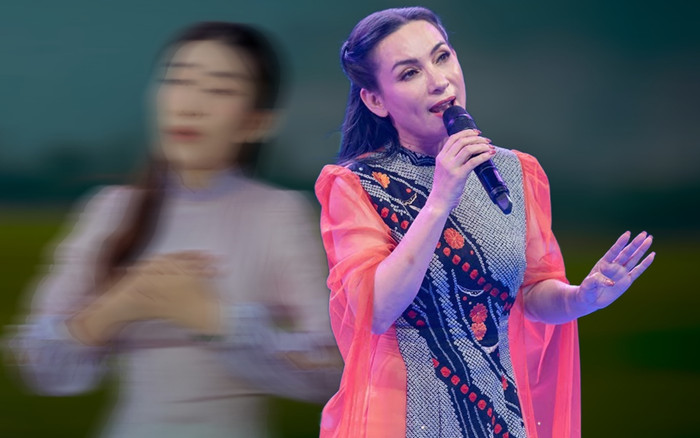 Nữ ca sĩ trẻ khiến dân mạng bồi hồi vì quá giống Phi Nhung khi hát 'Bậu ơi đừng khóc' Ảnh 2