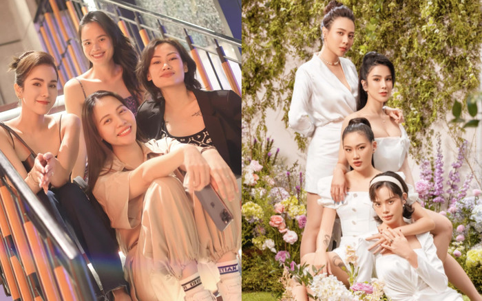 Đàm Thu Trang gặp gỡ hội bạn thân, bội thu visual trong 1 khung ảnh là đây! Ảnh 2