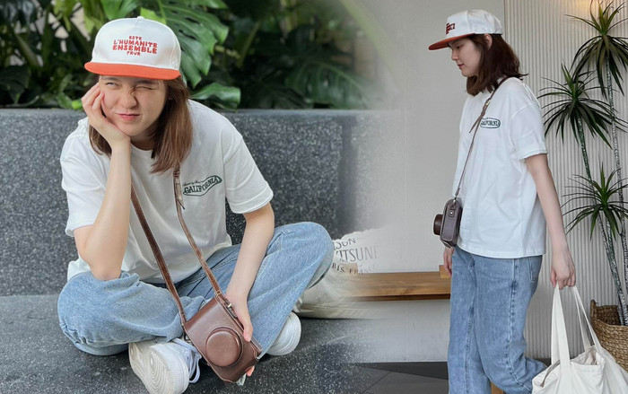 Lâu ngày tái xuất, Hải Tú gây bất ngờ với visual thăng hạng, trổ tài vào bếp Ảnh 2