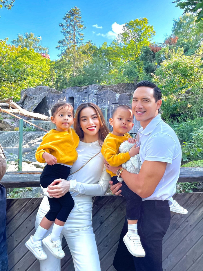 Trong tương lai, Hồ Ngọc Hà mong muốn quý tử lớn lên sẽ đẹp trai, tài giỏi như ba.