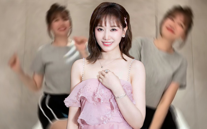 Hari Won diện đồ ngắn cũn nhảy nhót tưng bừng, nhan sắc thế này ai nghĩ đã U40! Ảnh 2