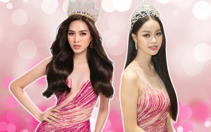 Diện chung một thiết kế cắt xẻ gợi cảm, Đào Hiền có đẹp hơn Đỗ Thị Hà? Ảnh 2