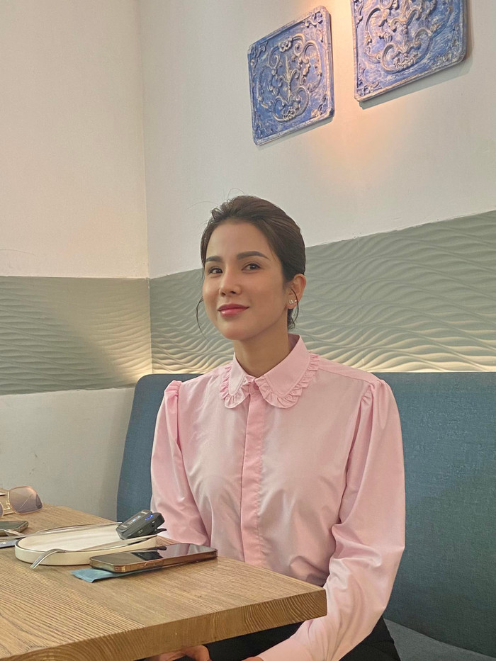 Diệp Lâm Anh trả lời báo chí sau phiên toà