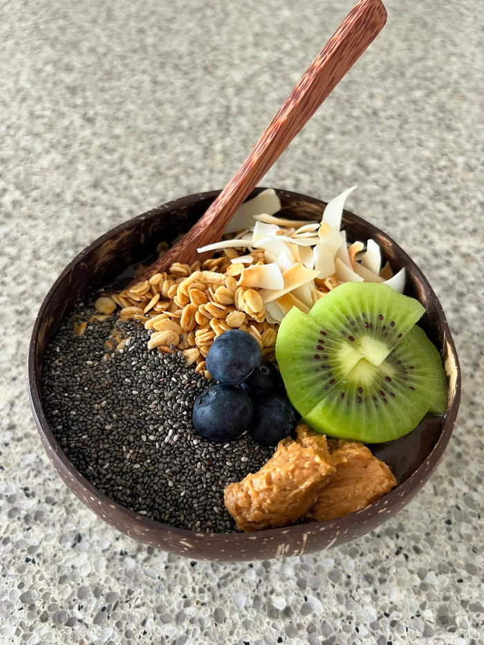 Vốn là người đam mê với ẩm thực, Tăng Thanh Hà làm sao có thể bỏ qua những món ăn mát lành, bổ dưỡng như thế này