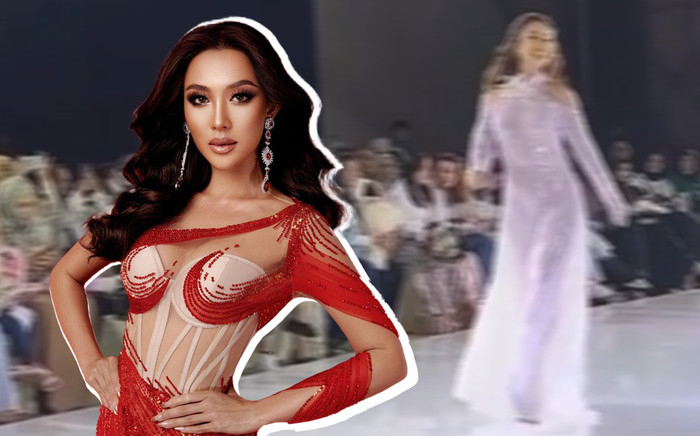 Á hậu 2 Miss Charm gây tranh cãi khi diện áo dài, fan sắc đẹp Việt rần rần phản ứng Ảnh 2