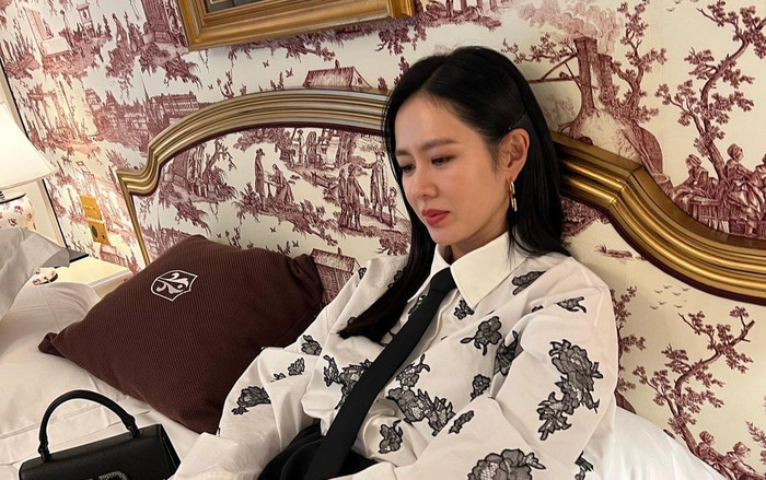 Son Ye Jin lộ rõ vẻ mệt mỏi đằng sau loạt ảnh sang chảnh ở trời Tây Ảnh 2