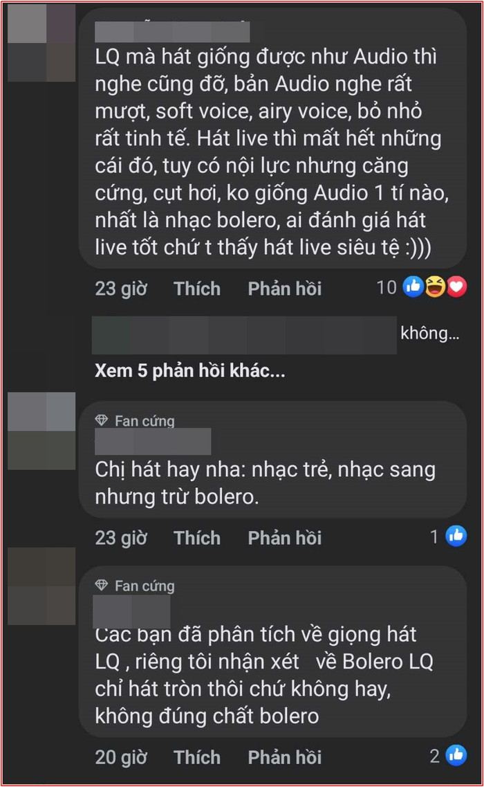  Dân mạng tranh cãi Lệ Quyên hát Bolero 'không hợp, cứng nhắc' Ảnh 2