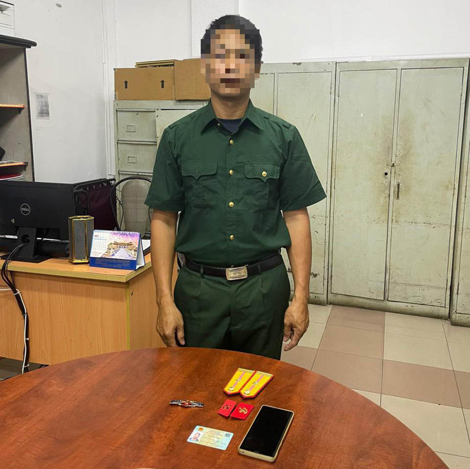 Đối tượng H.M.B. (Ảnh: Công lý).