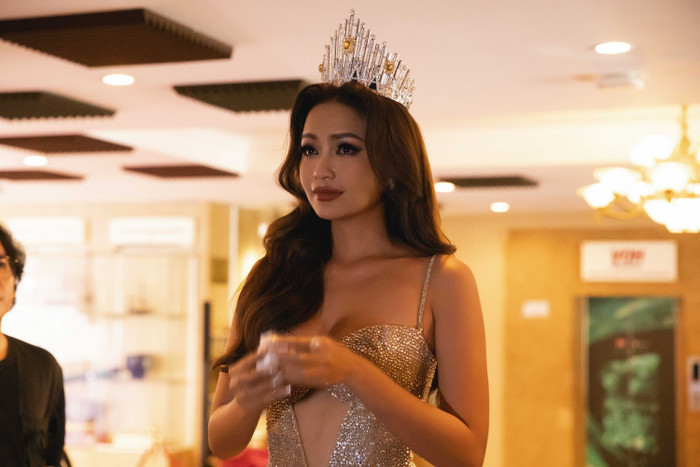 Top3 Miss Universe Vietnam 2022 rưng rưng nước mắt trong fan meeting đầu tiên Ảnh 6