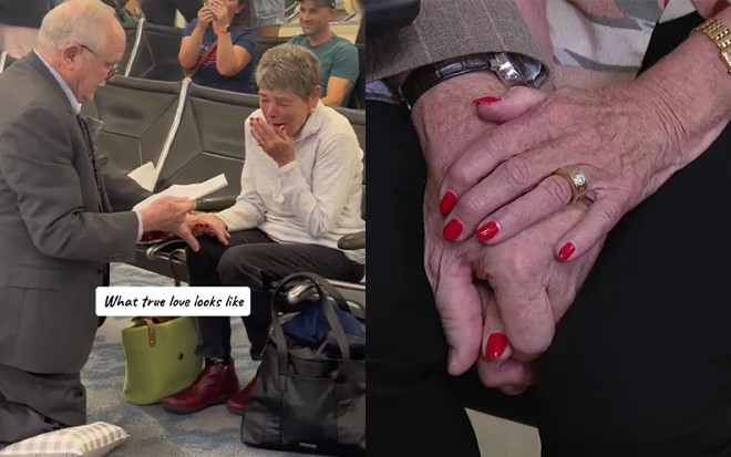 Cụ ông 78 tuổi cầu hôn tình cũ từ hồi đi học sau 60 năm gây sốt mạng xã hội Ảnh 2