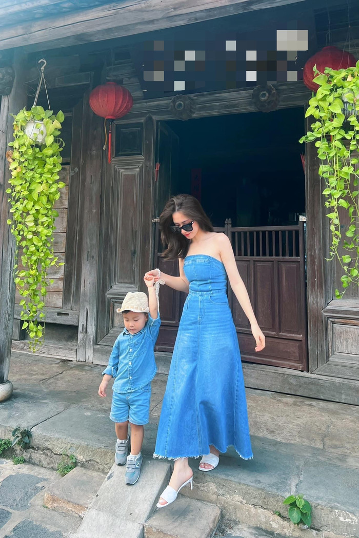  Hòa Minzy cùng con trai diện Hanbok, visual của quý tử được khen giống 'trai Hàn Ảnh 6