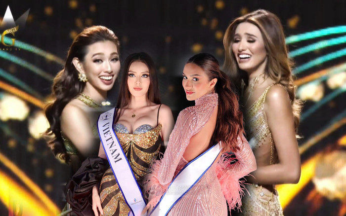 Khoảnh khắc Việt Nam đọ sắc Ecuador ở Miss Supranational: Mong Thùy Tiên rót vía Ảnh 2