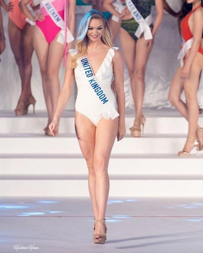 Á hậu 4 Miss International 2019 lại thất bại ở Hoa hậu Hoàn vũ Anh Ảnh 1