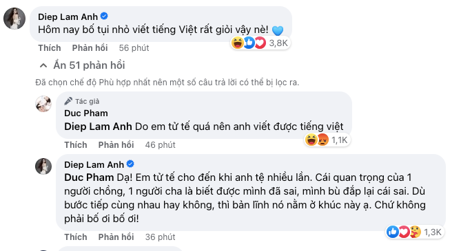  Diệp Lâm Anh có dòng trạng thái đầy ẩn ý sau màn đối đáp cực căng với chồng cũ Ảnh 5