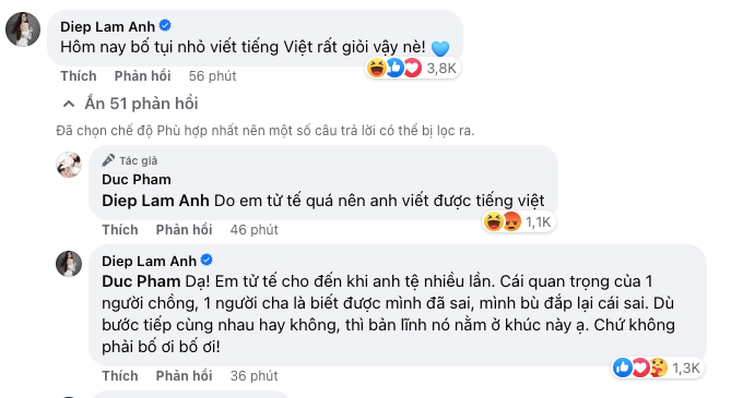 Diệp Lâm Anh có dòng trạng thái đầy ẩn ý sau màn đối đáp cực căng với chồng cũ Ảnh 5