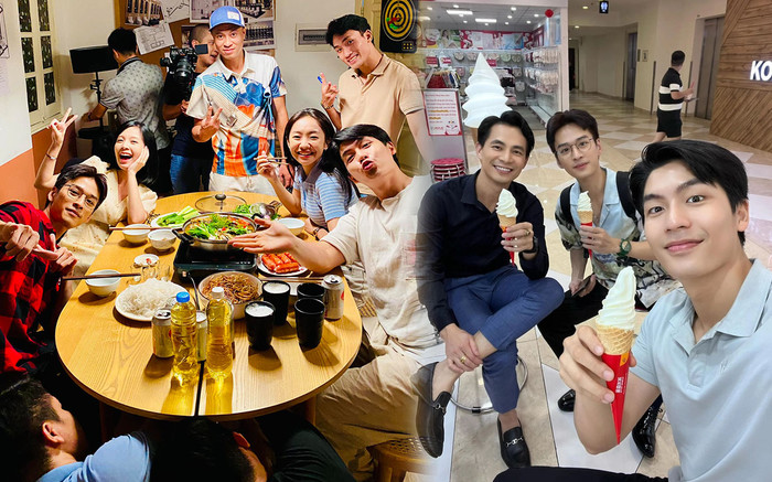 Nam thần Mắt Biếc gây sốt ở hậu trường Ánh Dương Rực Rỡ Ảnh 2