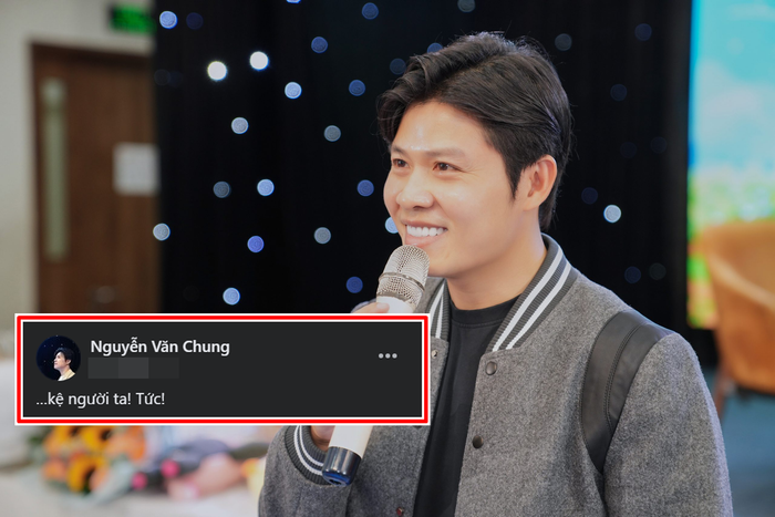 Phản ứng của Nguyễn Văn Chung khi bị gọi bằng 'ông nhạc sĩ'.