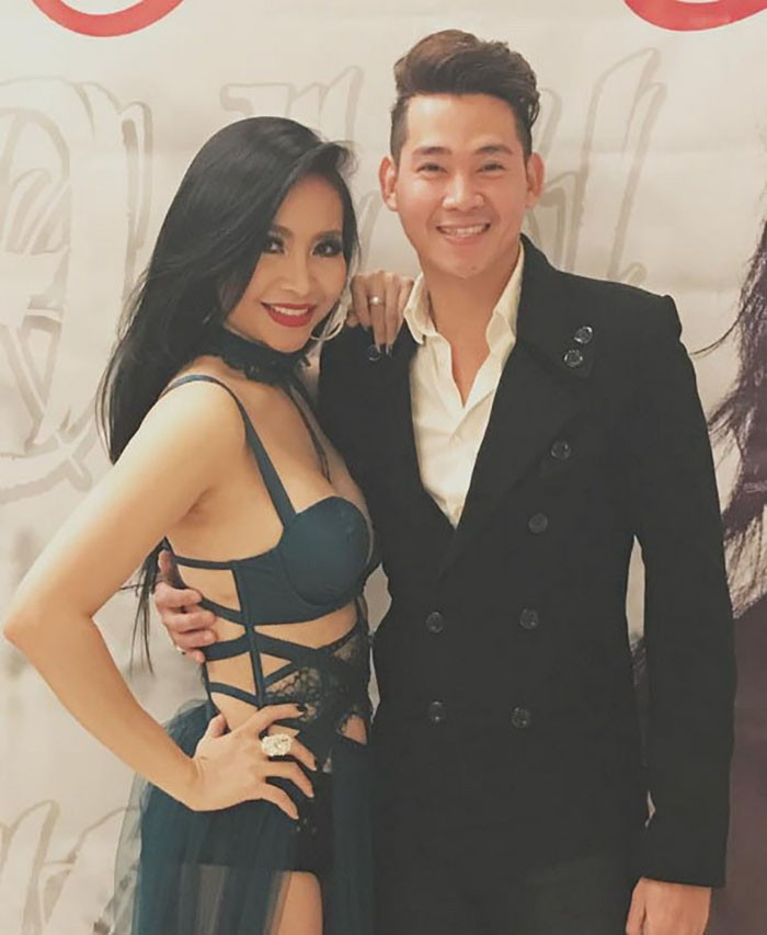 Phùng Ngọc Huy và bạn gái tin đồn - ca sĩ Đan Kim.