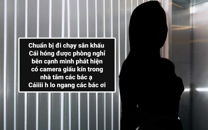 Nữ ca sĩ đi diễn cùng chồng, phát hiện camera quay lén trong nhà tắm khách sạn Ảnh 2