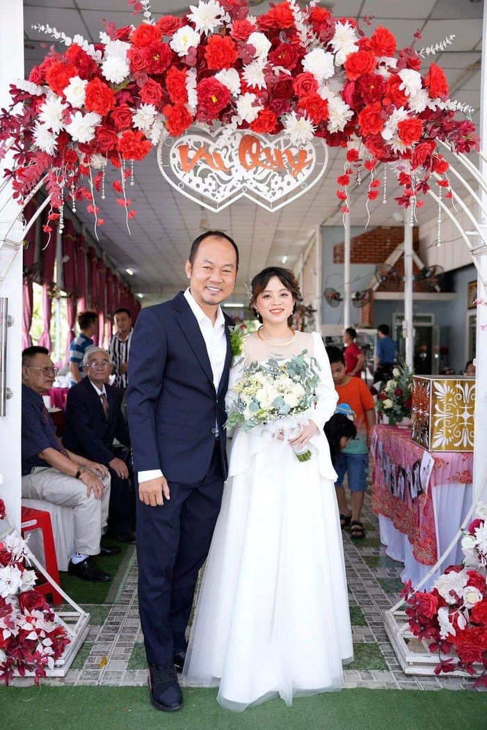 Lễ cưới của diễn viên Long Đẹp Trai cách đây chưa lâu.