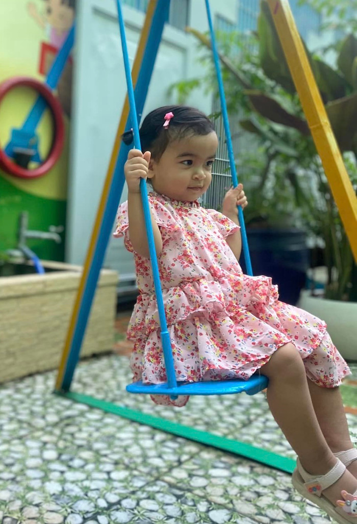 Moon ngày càng xinh xắn, đáng yêu hơn.