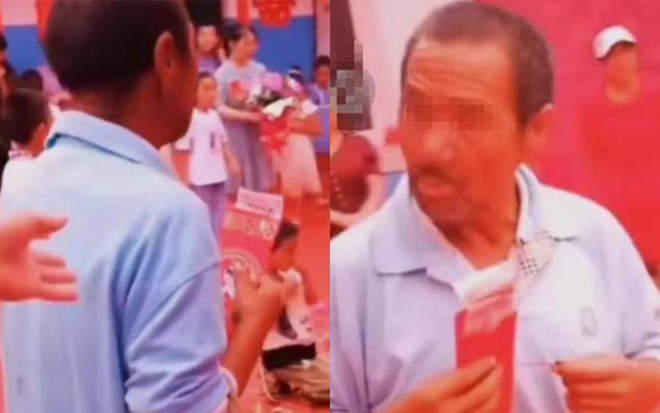 Cô dâu giấu gia đình lấy chồng, bố đẻ xuất hiện tại hôn lễ khiến ai nấy bật khóc Ảnh 2