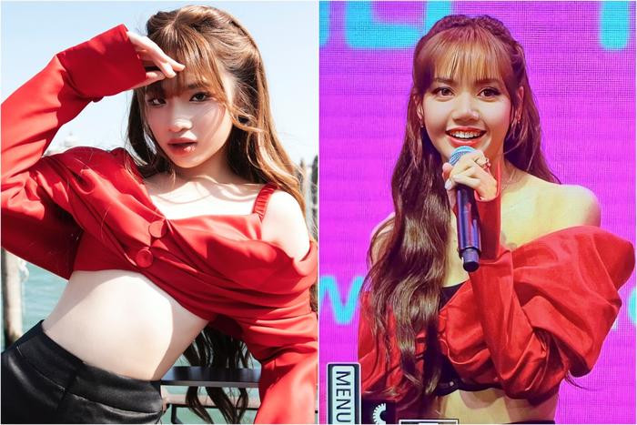 Mẫu nhí 14 tuổi Bảo Hà 'đụng hàng' với Lisa (BLACKPINK), thần thái ra sao? Ảnh 4