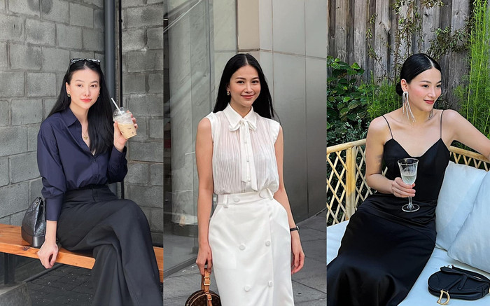 Hoa hậu Phương Khánh ăn mặc chuẩn thượng lưu 
