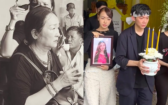 Rocker Nguyễn bật khóc, quặn lòng cảnh đưa tiễn trong lễ tang người mẫu Phương Anh Ảnh 2