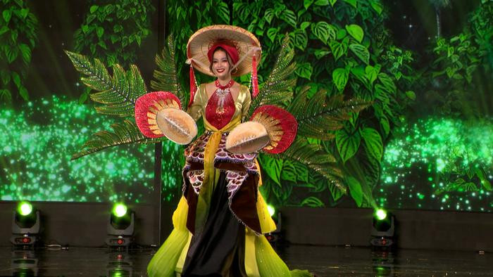 Dàn Hoa, Á hậu lộng lẫy tổng duyệt Trang phục dân tộc Miss Grand VN 2023 Ảnh 7