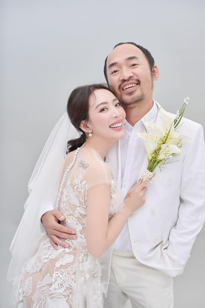  Thu Trang kể chuyện Tiến Luật tỏ tình bằng bánh bao, cùng vượt qua mọi khó khăn Ảnh 1
