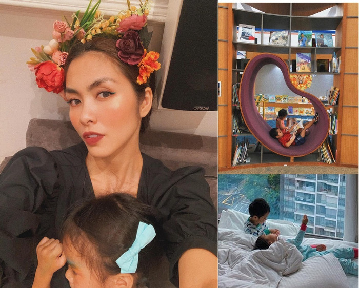 Tăng Thanh Hà hé lộ cuộc sống mẹ bỉm sữa, đăng ảnh khiến dân tình cười ngất Ảnh 3