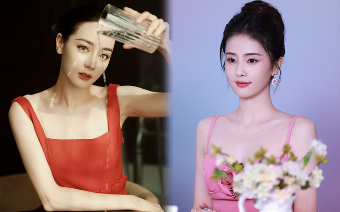 Cùng một kiểu tạo hình, Bạch Lộc liệu có lấn át Địch Lệ Nhiệt Ba? Ảnh 2