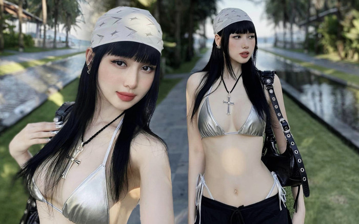 Mẹ 2 con Tâm Tít khiến dân tình lóa mắt với màn khoe body cực 'cháy' Ảnh 2