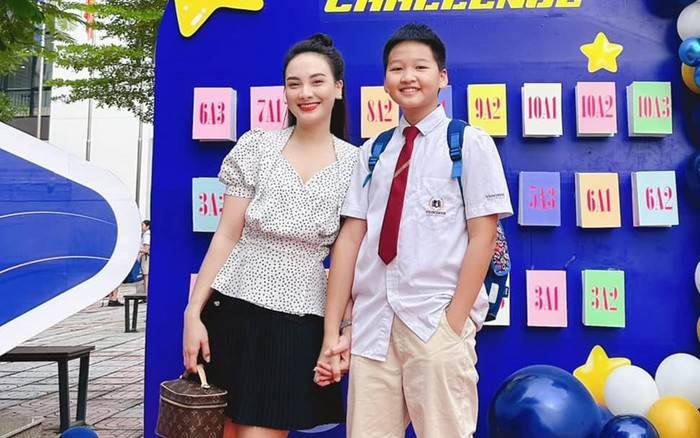 Con trai Bảo Thanh cao vượt mặt mẹ, được khen hơn bố một điểm Ảnh 2