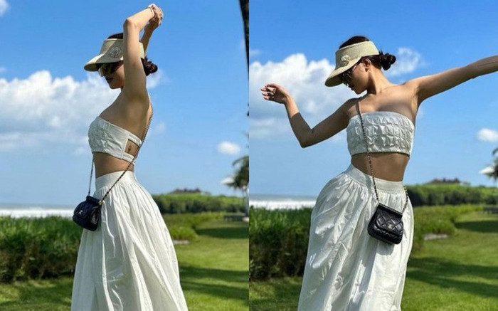 Hotgirl Trâm Anh hiếm hoi lộ diện hậu công khai bạn trai, nhan sắc ra sao? Ảnh 2