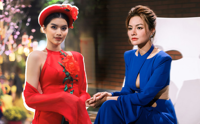 'Bản sao hoàn hảo' của Vũ Thu Phương dự thi Hoa hậu Hoàn vũ Việt Nam 2023 Ảnh 2