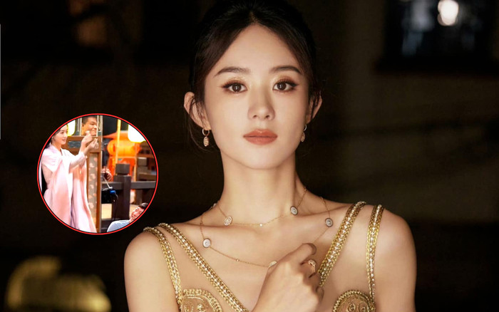 Ánh mắt của nhân viên đoàn phim dành cho Triệu Lệ Dĩnh gây bão mạng Ảnh 2