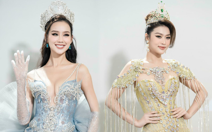 Thảm đỏ chung khảo Miss Grand VN: Bảo Ngọc - Thiên Ân đọ visual 'cực gắt' Ảnh 2