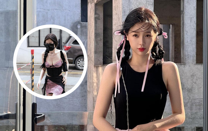 Ngu Thư Hân hiếm hoi diện áo trễ nải, vóc dáng ra sao khiến netizen trầm trồ? Ảnh 2