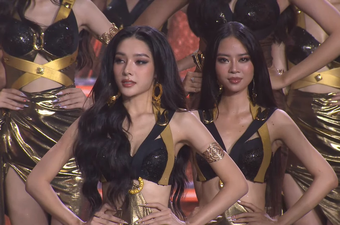 Ngoại hình của Hồng Hạnh tại thời điểm thi Miss Grand Vietnam 2022 nhận về nhiều lời khen từ công chúng.